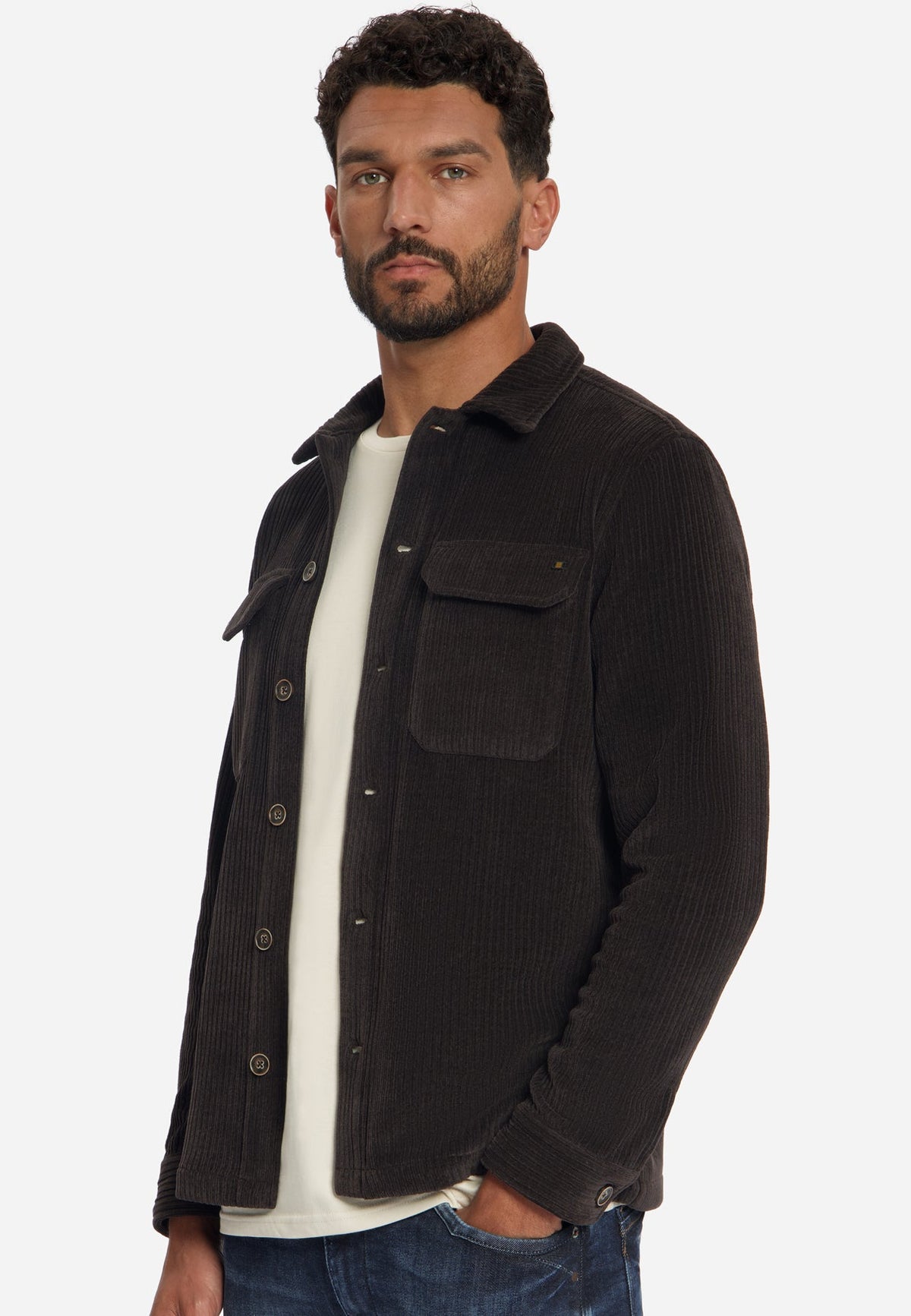 Sobrecamisa Torino | Marrón Chocolate