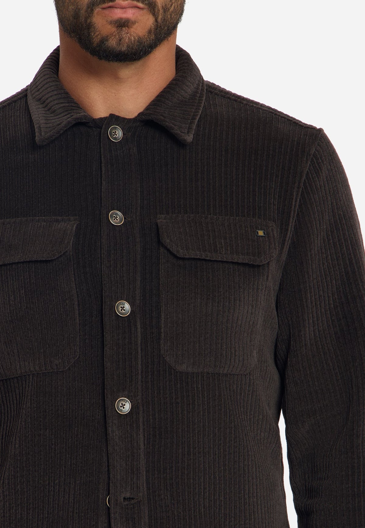 Sobrecamisa Torino | Marrón Chocolate