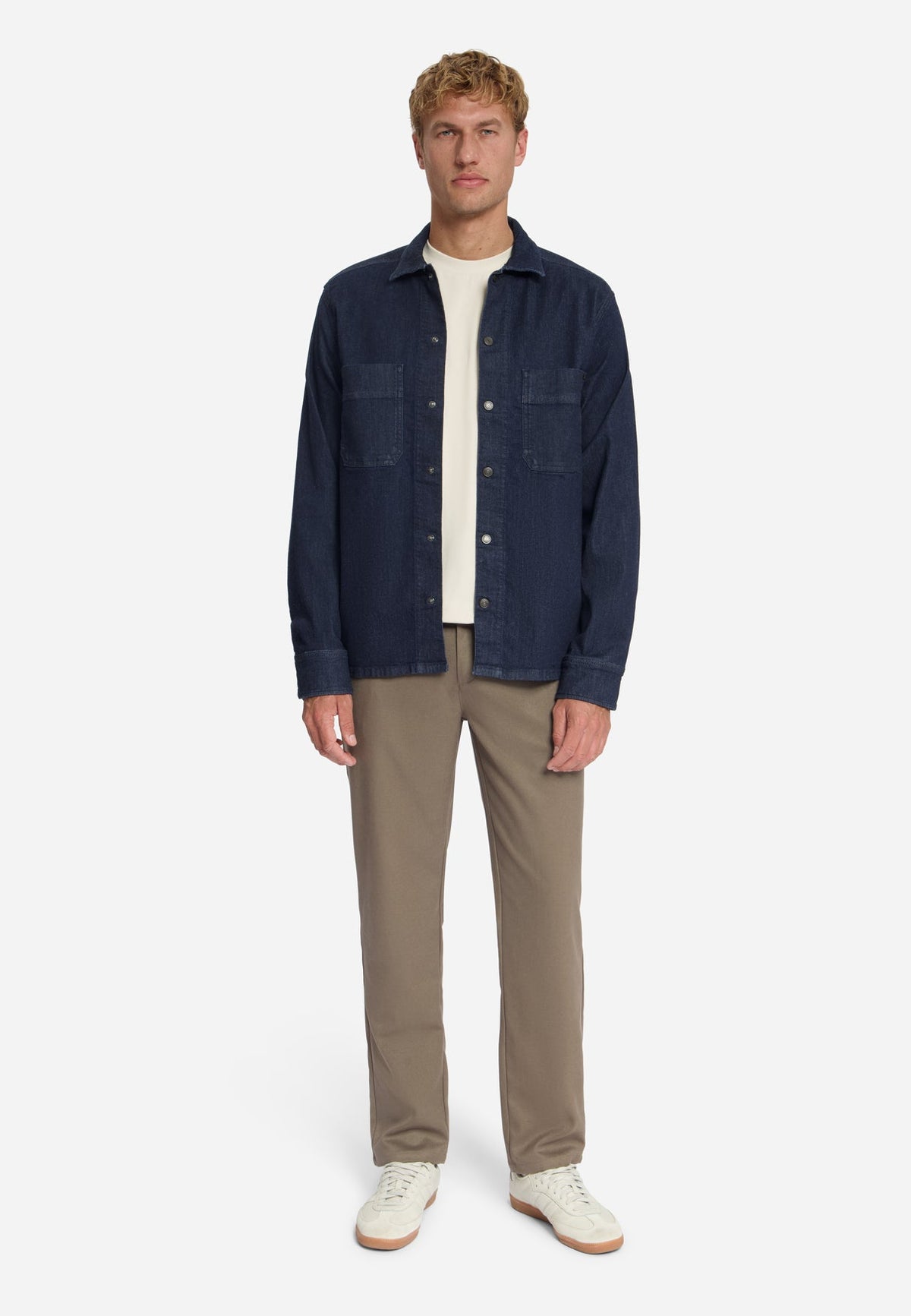 Sobrecamisa Denim Torino | Azul Oscuro