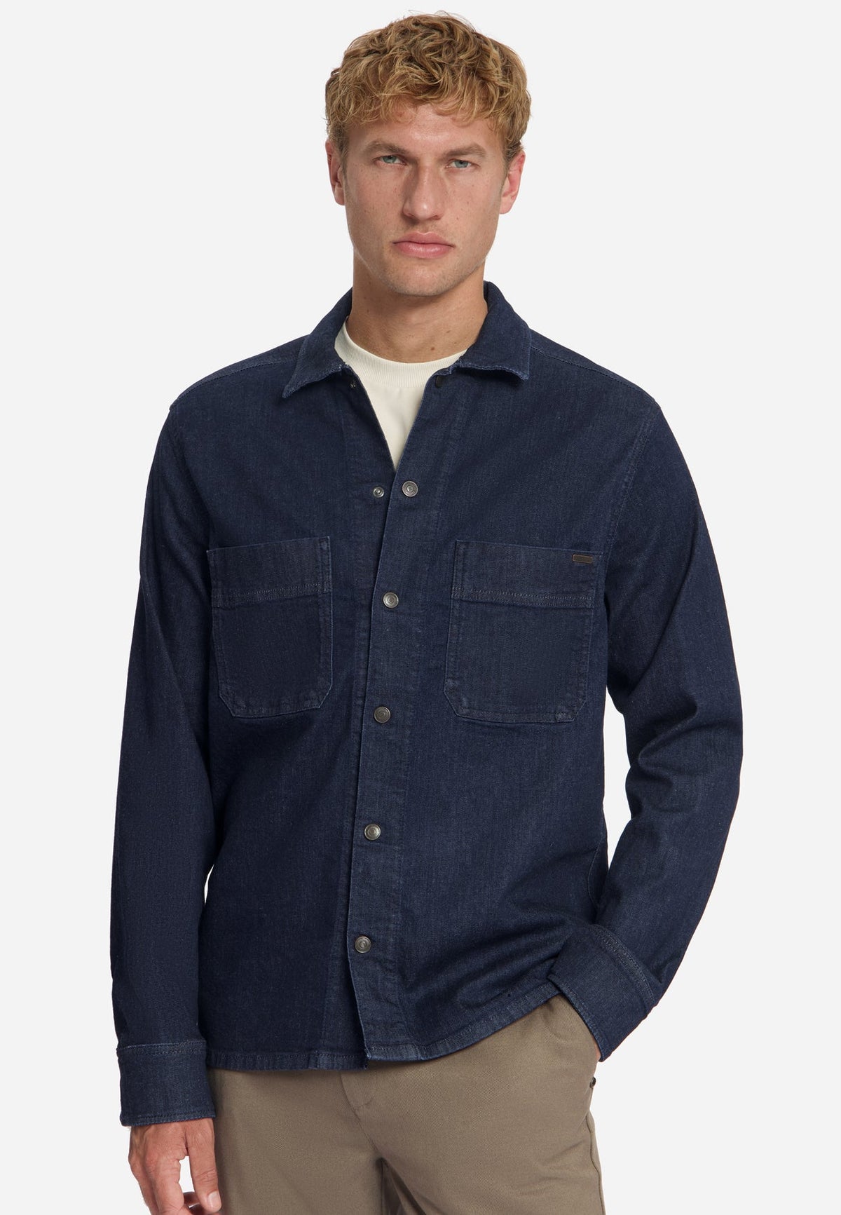 Sobrecamisa Denim Torino | Azul Oscuro