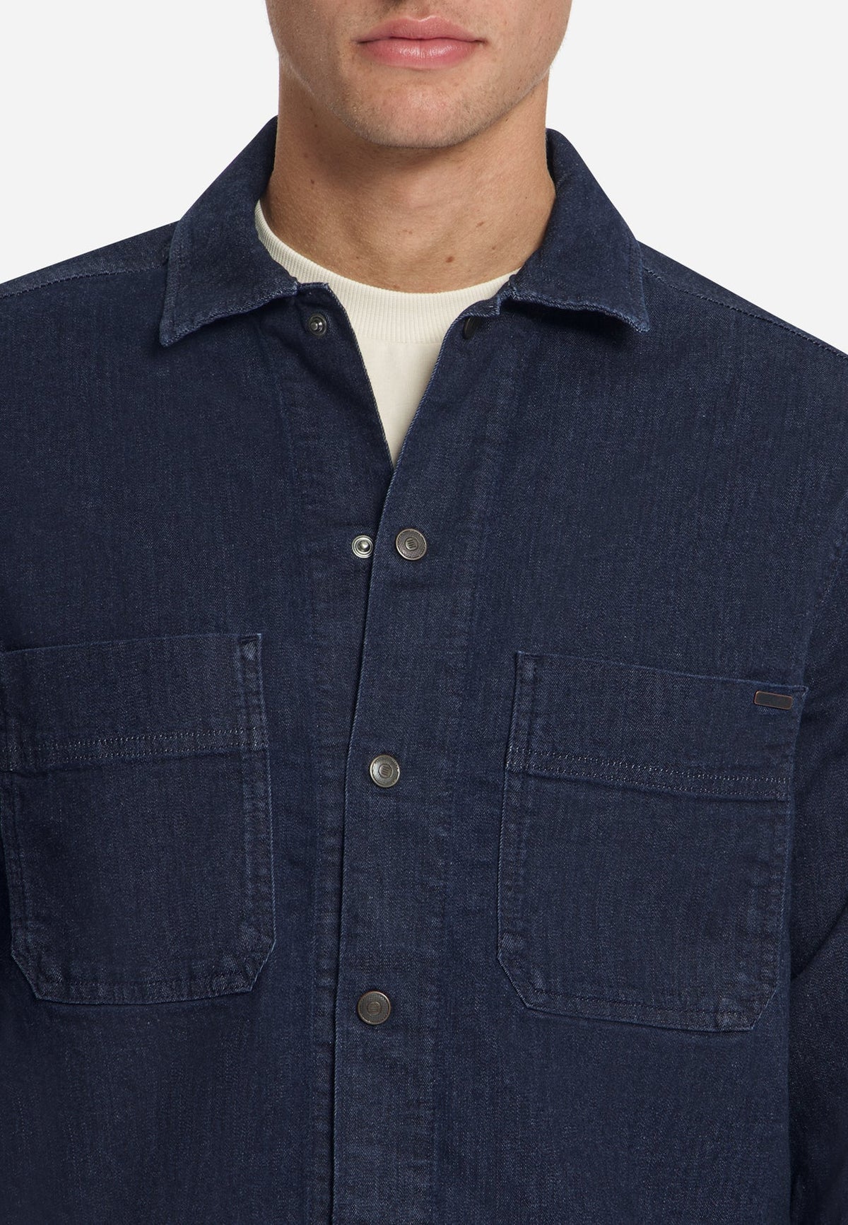Sobrecamisa Denim Torino | Azul Oscuro