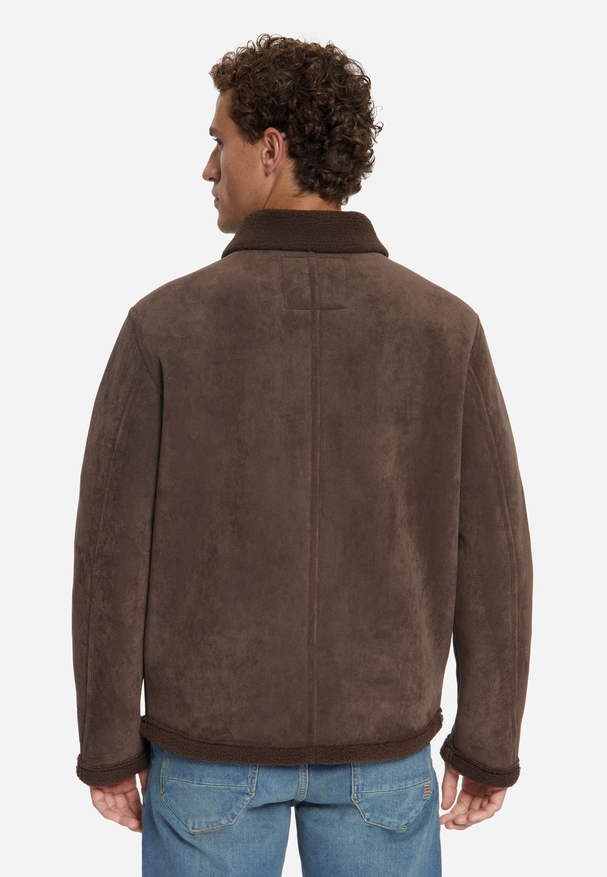 Chaqueta Verona Ante | Marrón Oscuro