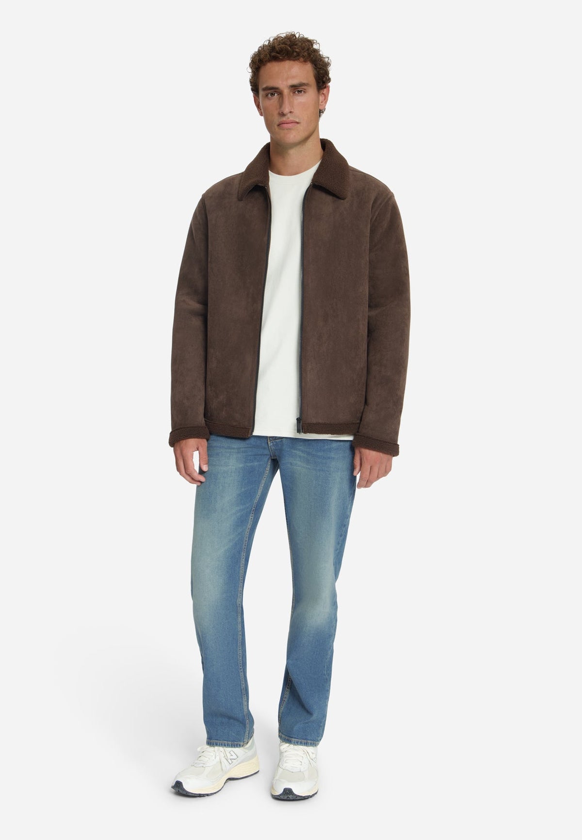 Chaqueta Verona Ante | Marrón Oscuro