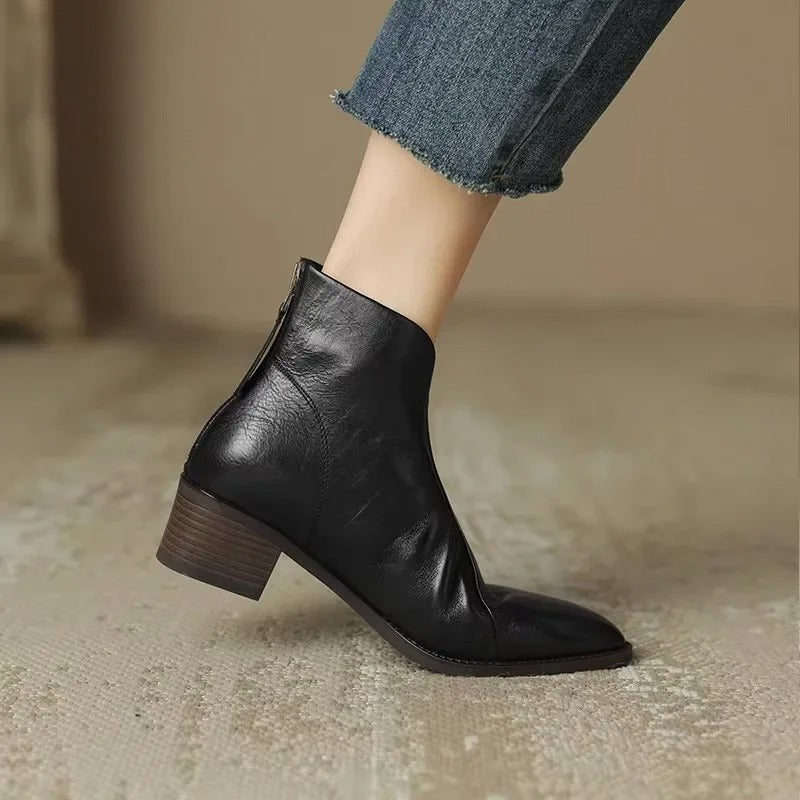 Viela®⏐ Botines Ortopédicos de Piel ⏐ Edición Premium
