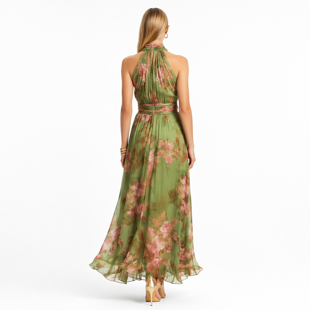Lara | Elegante Vestido de Verano con Estampado Floral