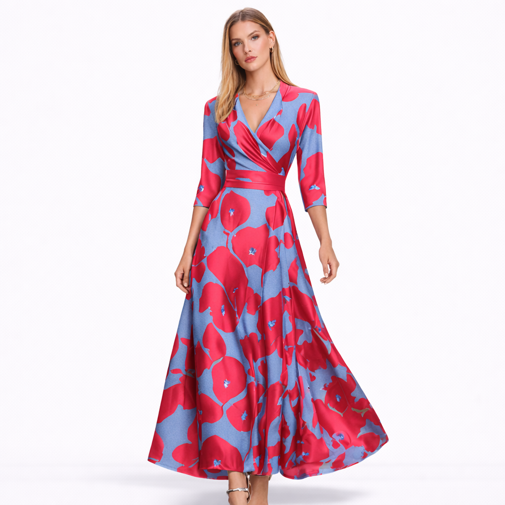 Jessica - Vestido con escote en V