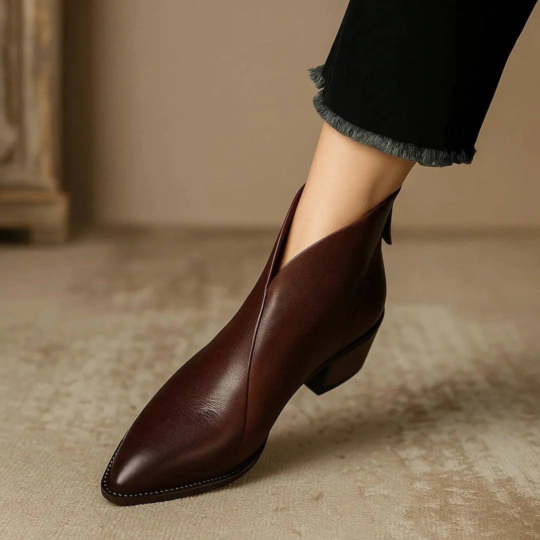 Viela®⏐ Botines Ortopédicos de Piel ⏐ Edición Premium