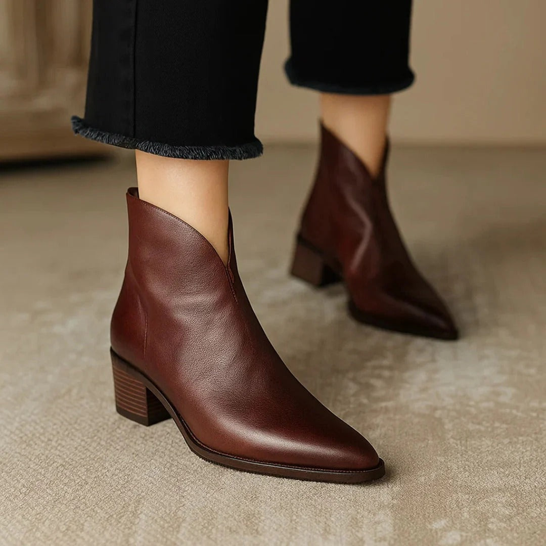Viela®⏐ Botines Ortopédicos de Piel ⏐ Edición Premium