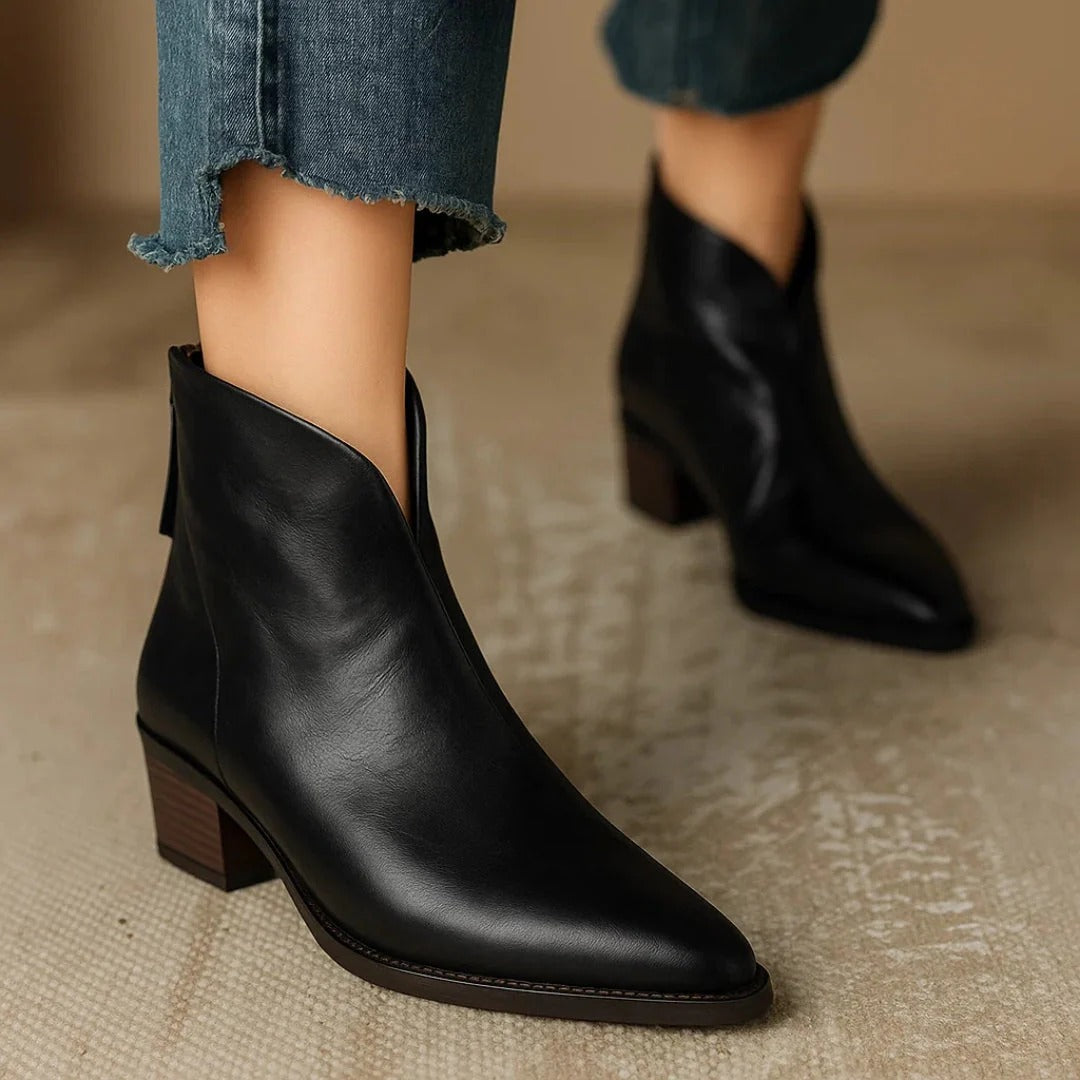 Viela®⏐ Botines Ortopédicos de Piel ⏐ Edición Premium