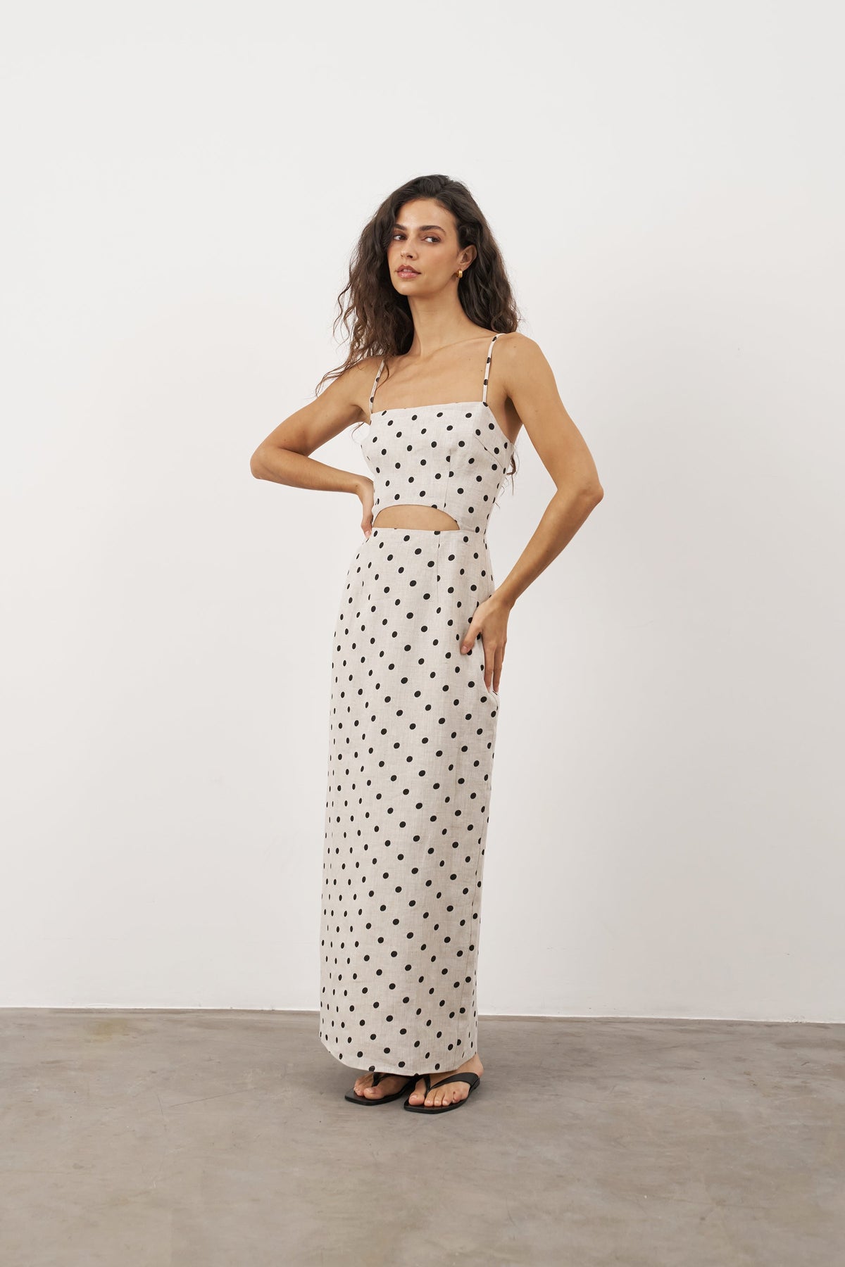 VESTIDO BELLA  - MANCHAS DE AVENA