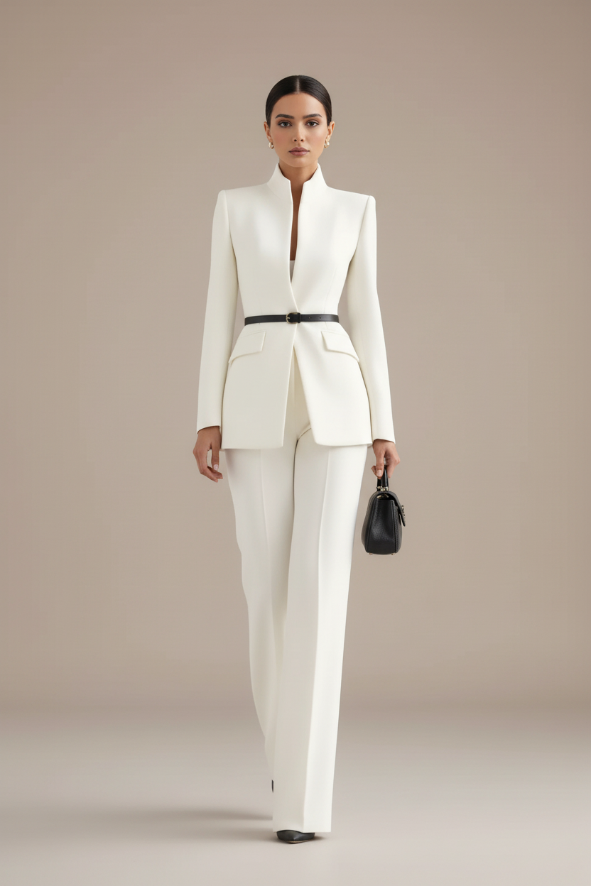 GIA | Completo blazer e pantaloni palazzo