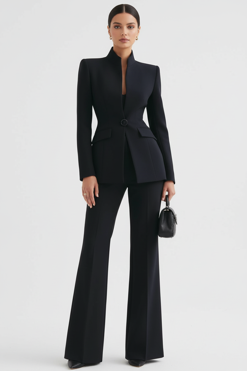 GIA | Completo blazer e pantaloni palazzo